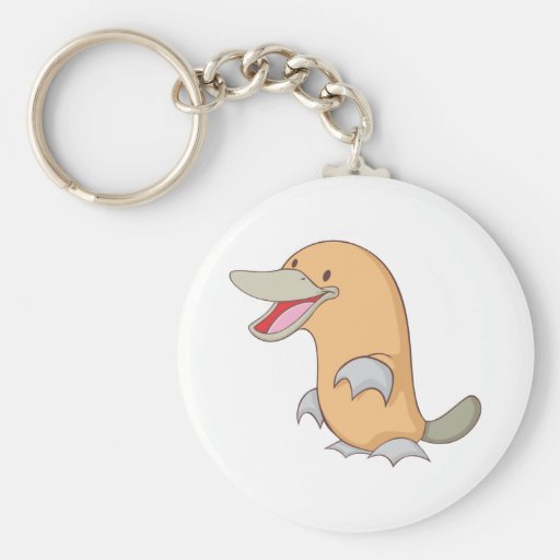 Happy Platypus Key Chain