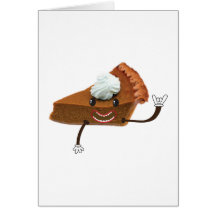 Happy Pumpkin Pie Card