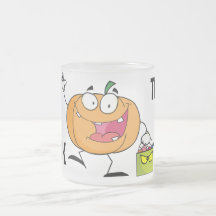 Happy Pumpkin Trick or Treating Mugs