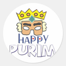 Happy Purim Stickers