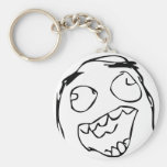 Happy Rage Face Key Chains