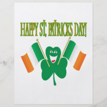 Happy Saint Patricks Day Flyer Design
