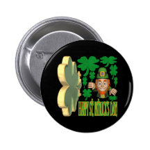 Happy Saint Patricks Day Pins