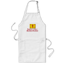 Happy Scottish Grandma Apron
