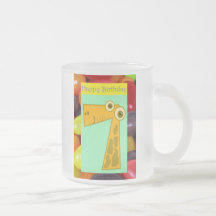 Happy seventh birthday 7th birthday turning seven coffee mug
