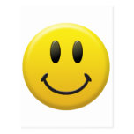 Happy Smiley Face Post Card