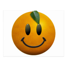 Happy Smiley Face Postcard
