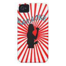 Happy Song Karaoke iPhone 4 Case