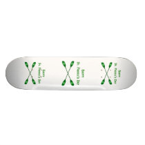 Happy St. Paddle's Kayak skateboards