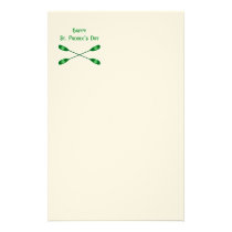 Happy St. Paddle's Kayak stationery