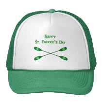 Happy St. Paddle's Kayak hats