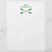 Happy St. Paddle's Kayak flyers