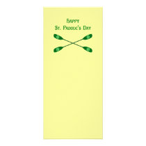 Happy St. Paddle's Kayak rack cards