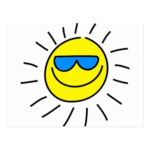 Happy Sun Postcards