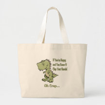 Happy T-Rex Bag