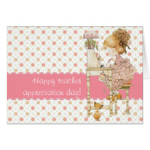 Happy teacher appreciation day! tarjeta