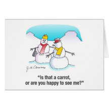 Happy To See Me? Greeting Card