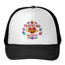 Happy Travelling Trucker Hats