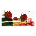 happy valentine's day carte avec photo