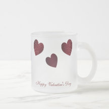 Happy Valentines Day: Hearts Mug