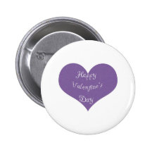 Happy Valentine's Day Pinback Buttons