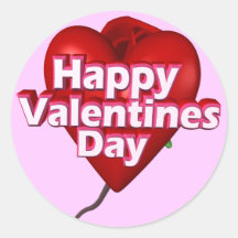 Happy Valentines Day Sticker