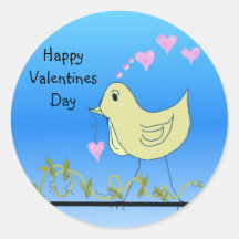 Happy Valentines Day Stickers