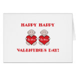 Happy Valentines Greeting Card