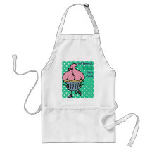 Happy Vegan Lil' Miss Cuppy Cake Apron