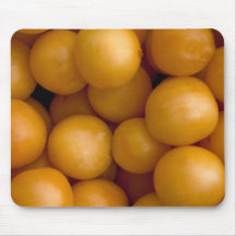 Happy Yellow Plums Mousepad