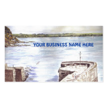 'Harbour Entrance' Business Card