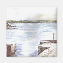 'Harbour Entrance' Magnet