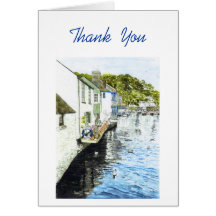 'Harbour Studio (Thank You)' Card