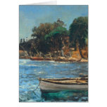 Harbour to the ocean greeting card