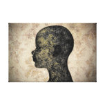 Hard Head Stretched Canvas Print