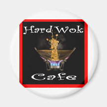 Hard Wok Cafe Thailand Refrigerator Magnet