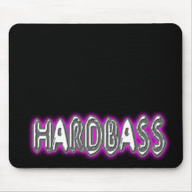 HARDBASS hard bass music Mousepad