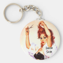 Harlow Salon Keychain