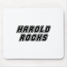 Harold Rocks Mouse Mat