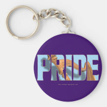 Harp Pride Key Chain