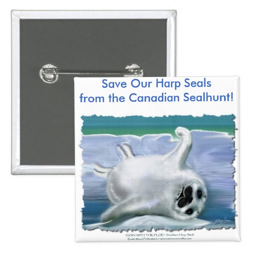 HARP SEAL BABY PINS