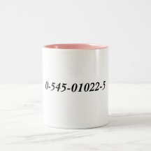 "Harry Potter and the Deathly Hallows" ISBN Mug