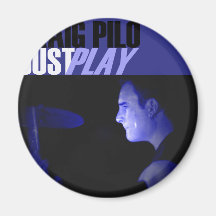 hart promo zazzleJustPlayFrontCover Fridge Magnet