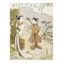 Harunobu Postcard