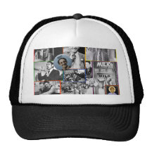 Harvey Milk Collage Mesh Hats