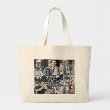 Harvey Milk Collage Tote Bags