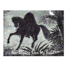 Has Anyone Seen My Head? Postcard