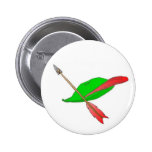 Hat & Arrow Pin