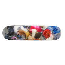 Hats and Purses at Street Fair Custom Skate Board
