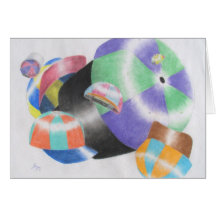 Hats (Pastels) Cards